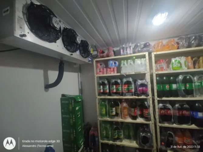 Câmara fria para bebidas 