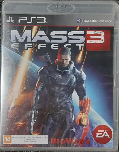 Mass effect 3 ps3 lacrado
