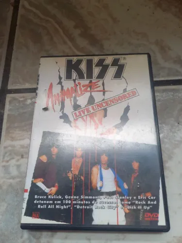 KISS - Animalize Live Uncensored - DVD - Novo