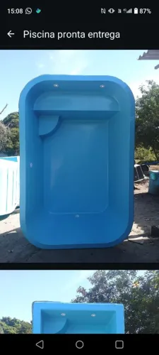 Piscinas de fibra