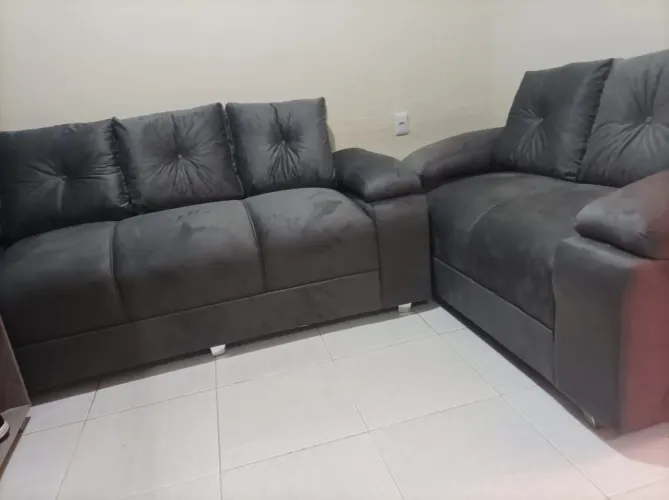 Conjunto de Sofás de 2 e 3 lugares 