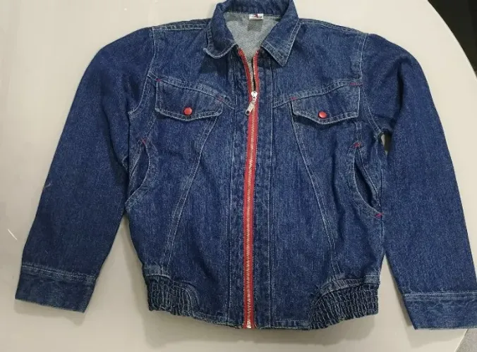  Modernas Jaquetas Stone Wash and Indigo Blue - Unisex 8 aos 14 anos.