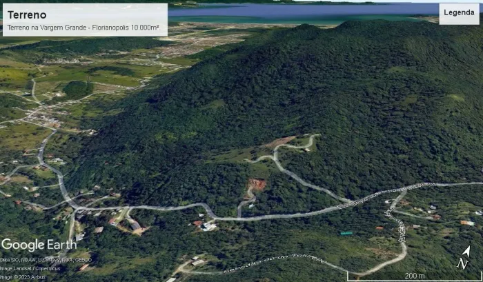 Terreno à venda em Vargem Grande, Florianópolis.