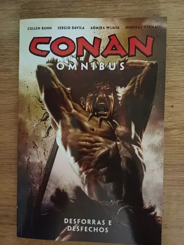 Hq Conan Omnibus vol. 8 Desforras e desfechos - ed. Mythos