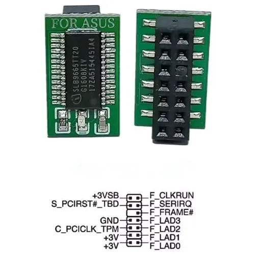 Módulo Tpm 2.0 14 Pinos Lpc