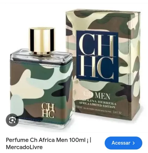 Perfume cH África for Men 100ml