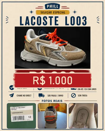 LACOSTE L003