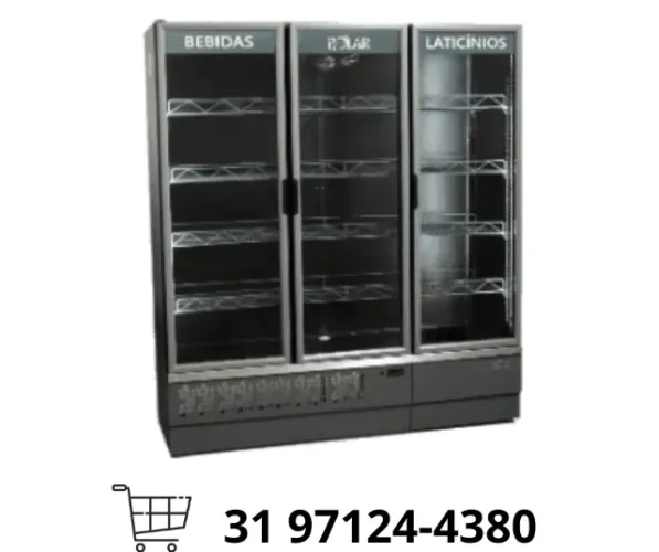 Refrigerador Expositor 3 Portas Polar 220v