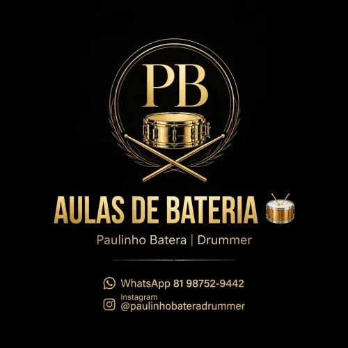 Aulas particulares de Bateria para iniciantes desperte seu dom!