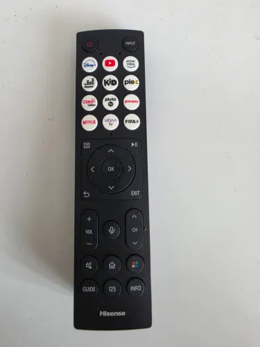 Controle TV Hisense