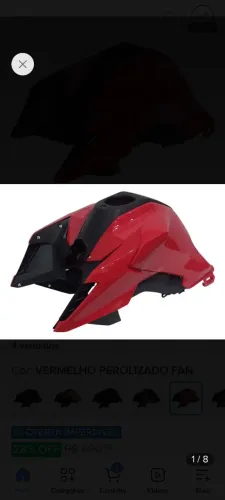 Kit de Carenagem Honda Fan 160 ano 2025?