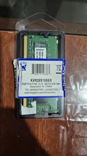 Memória DDR4 Kingston