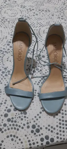Sandália salto 38