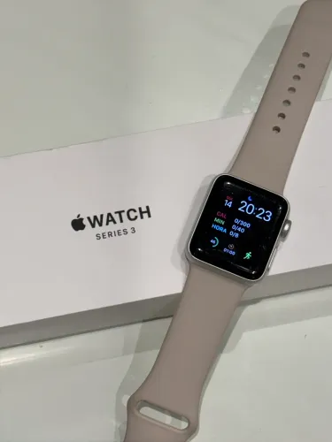 Apple Watch Series 3 (38mm) Prata | Original + Pulseiras