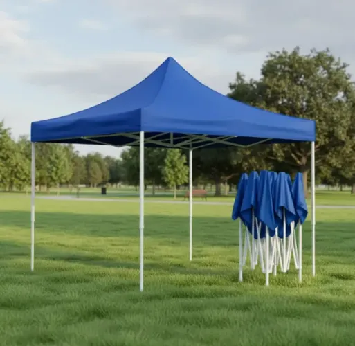 Tenda 3x3 Sanfonado Retrátil Praia Pesca Camping Resistente