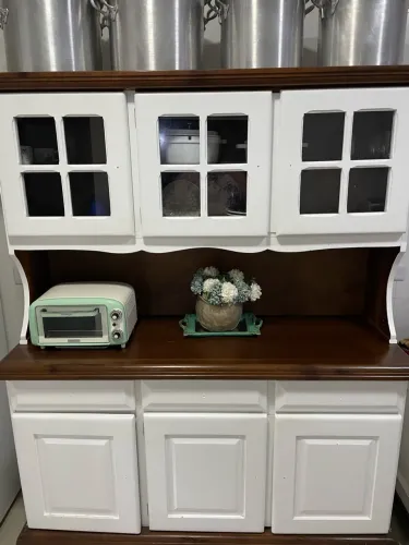 Armário de cozinha em madeira