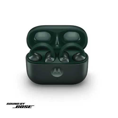 Fone de Ouvido Sem Fio Motorola Moto Buds Loop Verde (lacrado na caixa original)