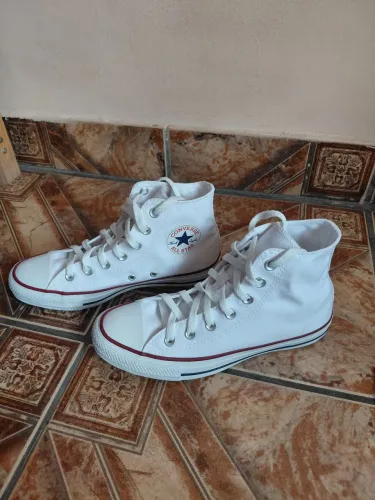All star cano alto branco 37 - NOVO!