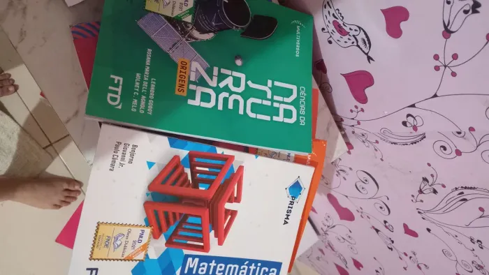 Livros Ensino Médio ( Português, Matemática, Ciências Humanas