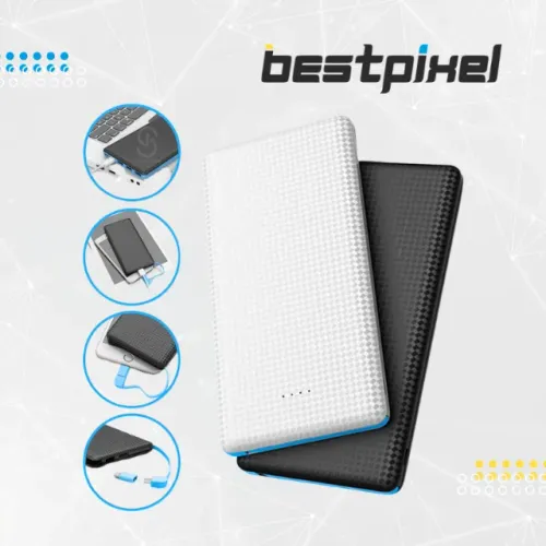 Power Bank Universal 10.000 mAh / 5.000 mAh - Carregador Portátil USB