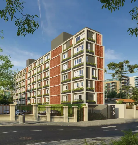 Studio à venda em Curitiba, Alto da Glória, com 1 quarto, 21,96m²