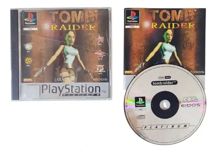 Tomb Raider (europeu) - Sony Playstation 1 Ps1 (Usado)