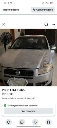 Fiat Palio ELX 1.0/ 1.0 Fire Flex 8V 2P (álcool) 2008