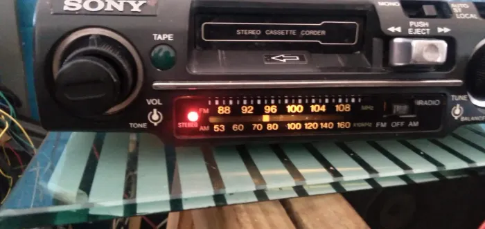 Toca fitas sony tc26 ótimo estado tudo funcionando 