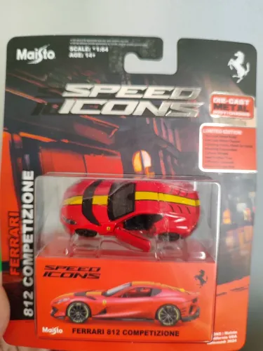 Ferrari 812 Competizione Linha Speed Ícons Maisto