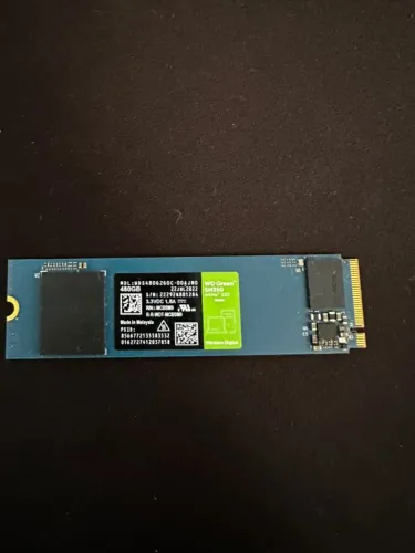 SSD M2 NVME 480GB WESTERN DIGITAL WD GREEN