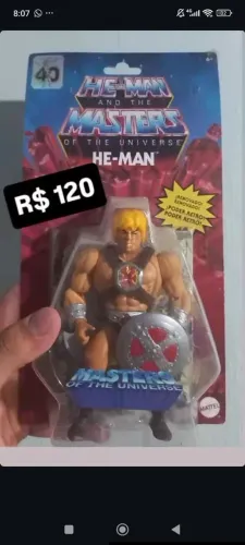 Boneco He-Man Masters of The Universe