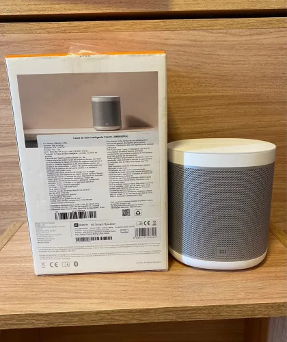 Caixa de som inteligente Xiaomi com Google