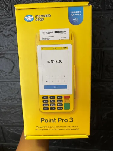 Máquina de Cartão Mercado Pago Point Pro 3 