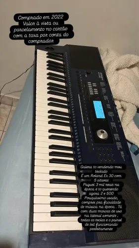 Vendo teclado Roland