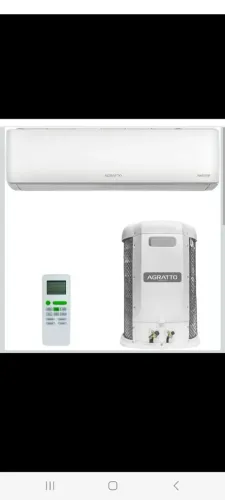Ar condicionado Agratto 12.000 Btus LIV Inverter lacrado nota fiscal e garantia.