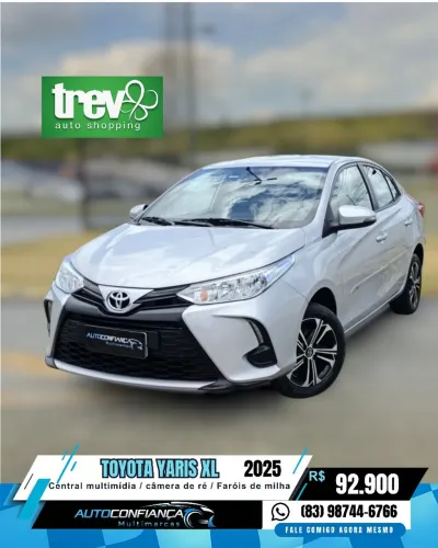 Toyota Yaris XL Sedan 1.5 Flex 16V 4P Aut. 2025