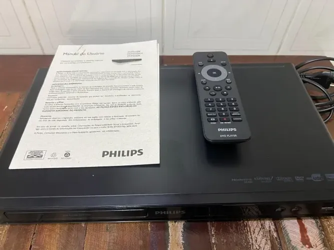 Leitor De Cd/dvd Philips Dvp-3550k Karaoke (Usado)