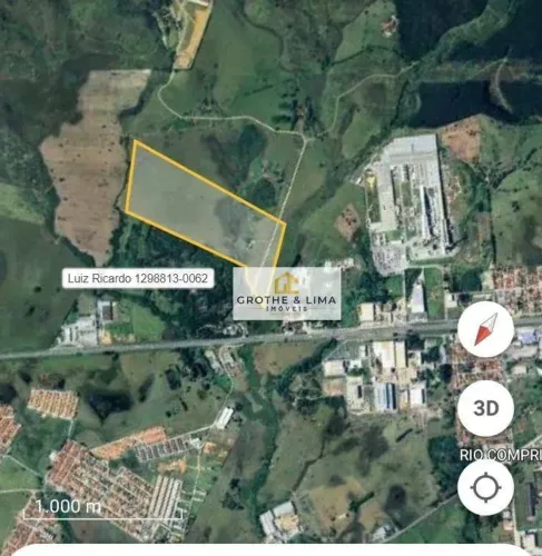 Área à venda, 379000 m² por R$ 15.169.960,00 - Lorena - Lorena/SP