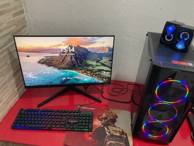 Pc Gamer AMD Ryzen 5 5600G 16GB (Radeon Vega 7 Integrado) SSD 480GB 500W