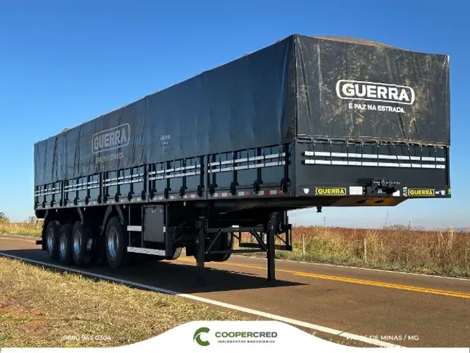 Graneleira 4º Eixo Guerra 2026/2026 13,50m Assoalho de Chapa