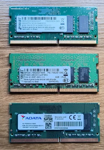 Memória 4gb DDR4 Notebook