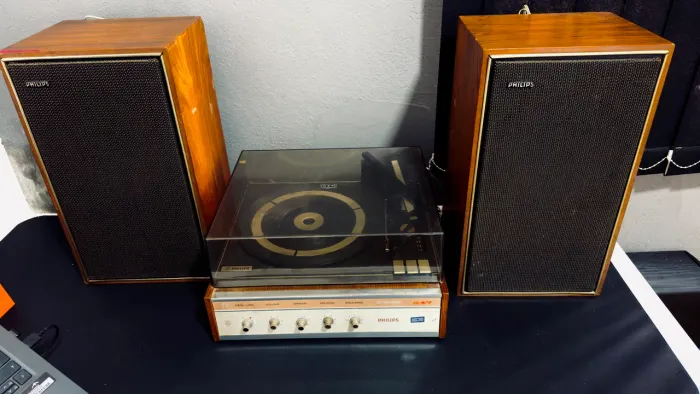 Som Vitrola Vinil - Philips 547 