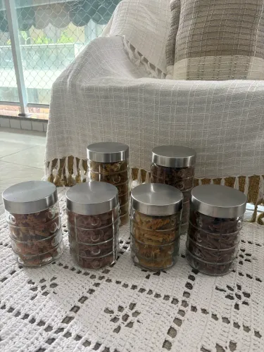 Kit de 6 potes organizadores