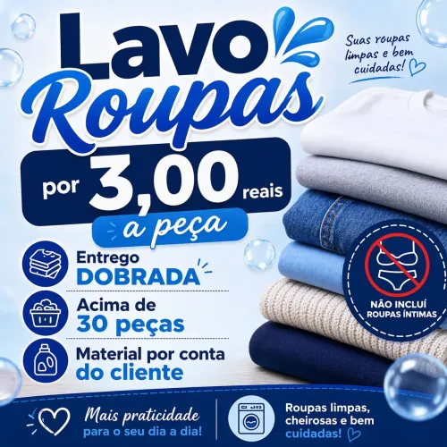 Lavagem De Roupas 