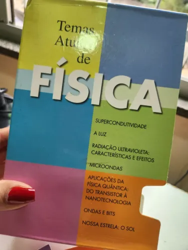 Coleção de livros de física