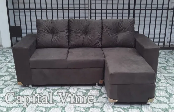 Sofa chaise 3 lugares