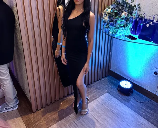 Vestido de festa, usado apenas uma vez. Tamanho P