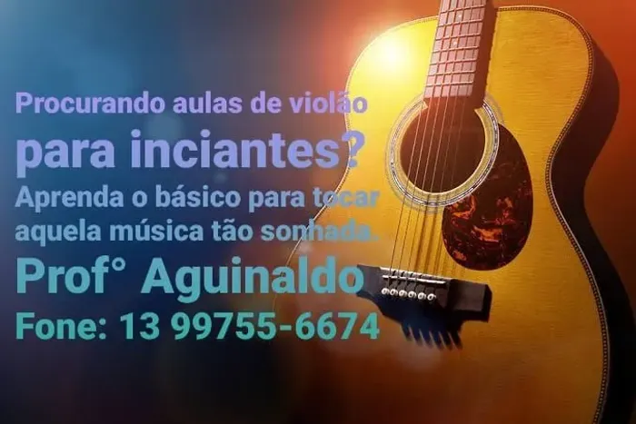 AULAS DE VIOLÃO PARA INICIANTES