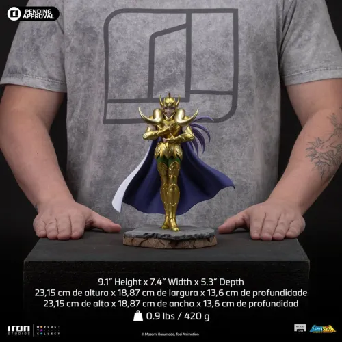 Mu de Áries Os Cavaleiros do Zodíaco Saint Seiya Iron Studios 1/10