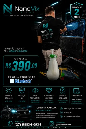 Insulfilm Nano Cerâmica Premium